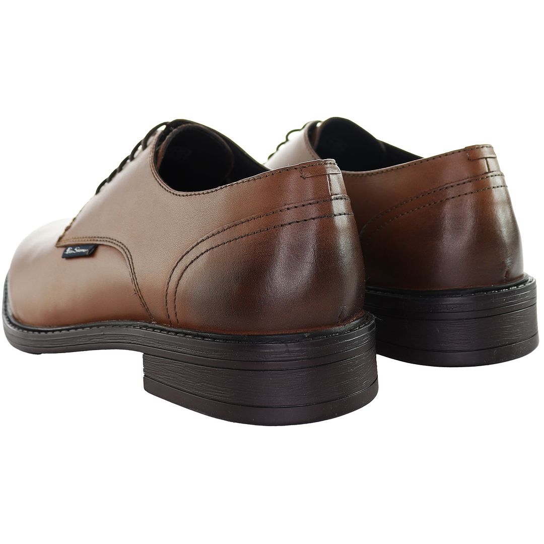 Ben Sherman Pat Mens Brown Shoes