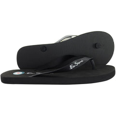 Ben Sherman Mens Black Flip-Flops