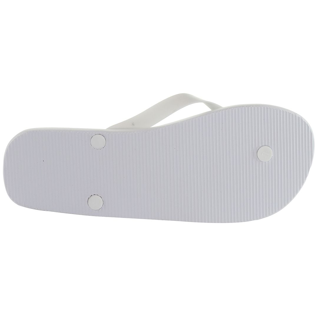 Ben Sherman Mens White Flip-Flops