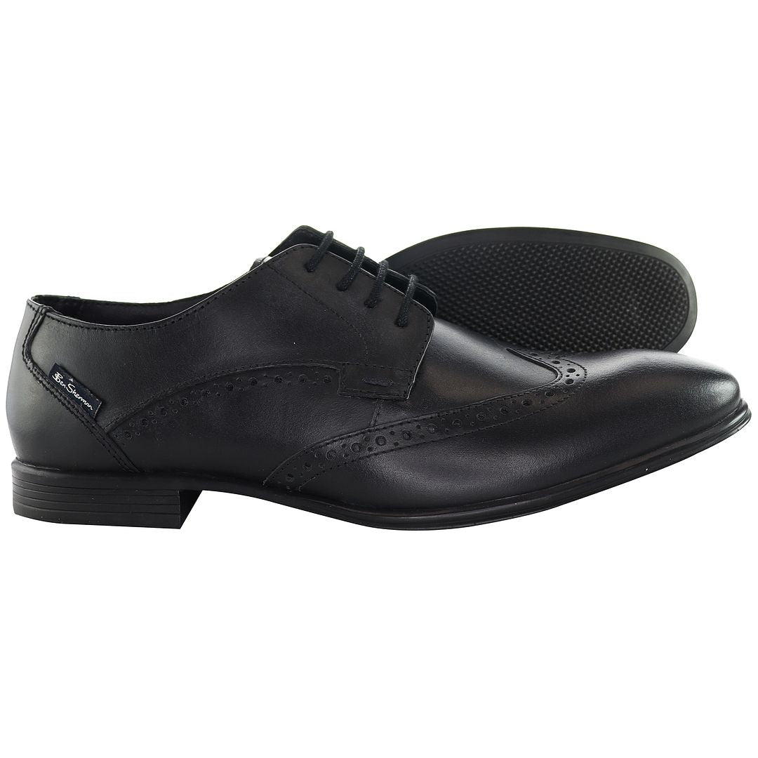 Ben Sherman Leadhall Mens Black Shoes