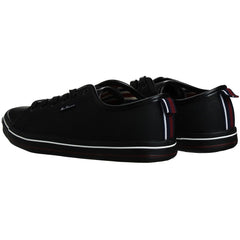 Ben Sherman Lowell Mens Black Plimsolls