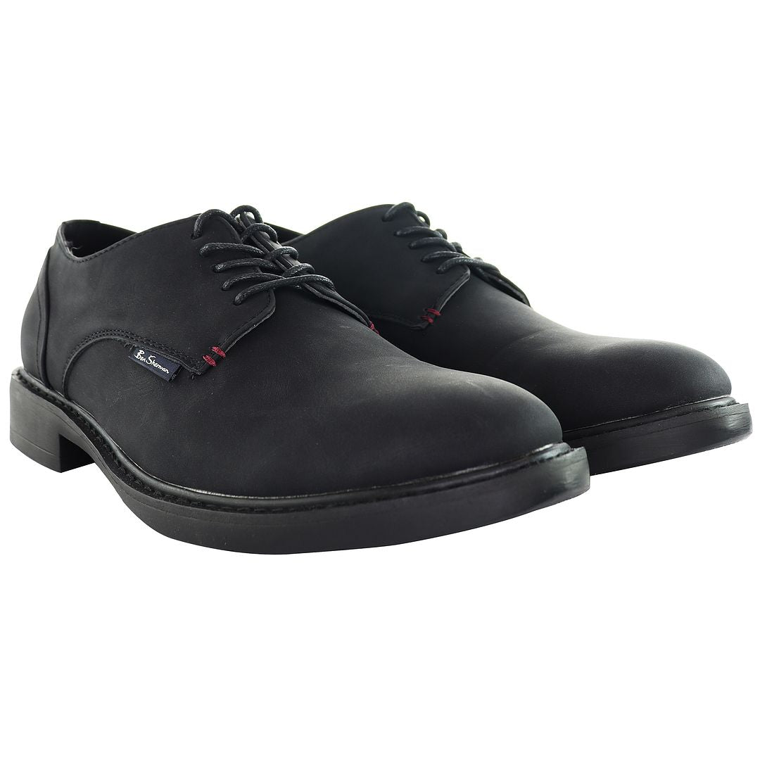 Ben Sherman Pat 2 Mens Black Shoes