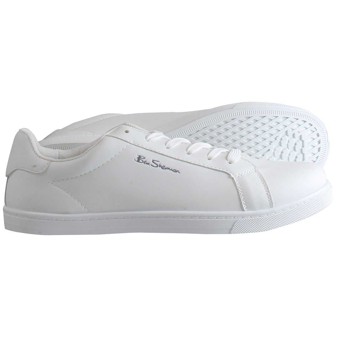 Ben Sherman Gino Mens White Trainers