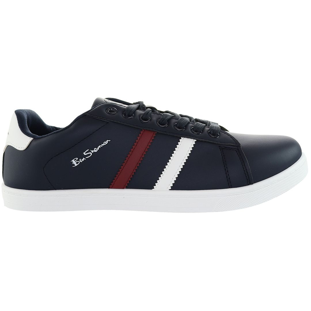 Ben Sherman Gerson Mens Navy Trainers