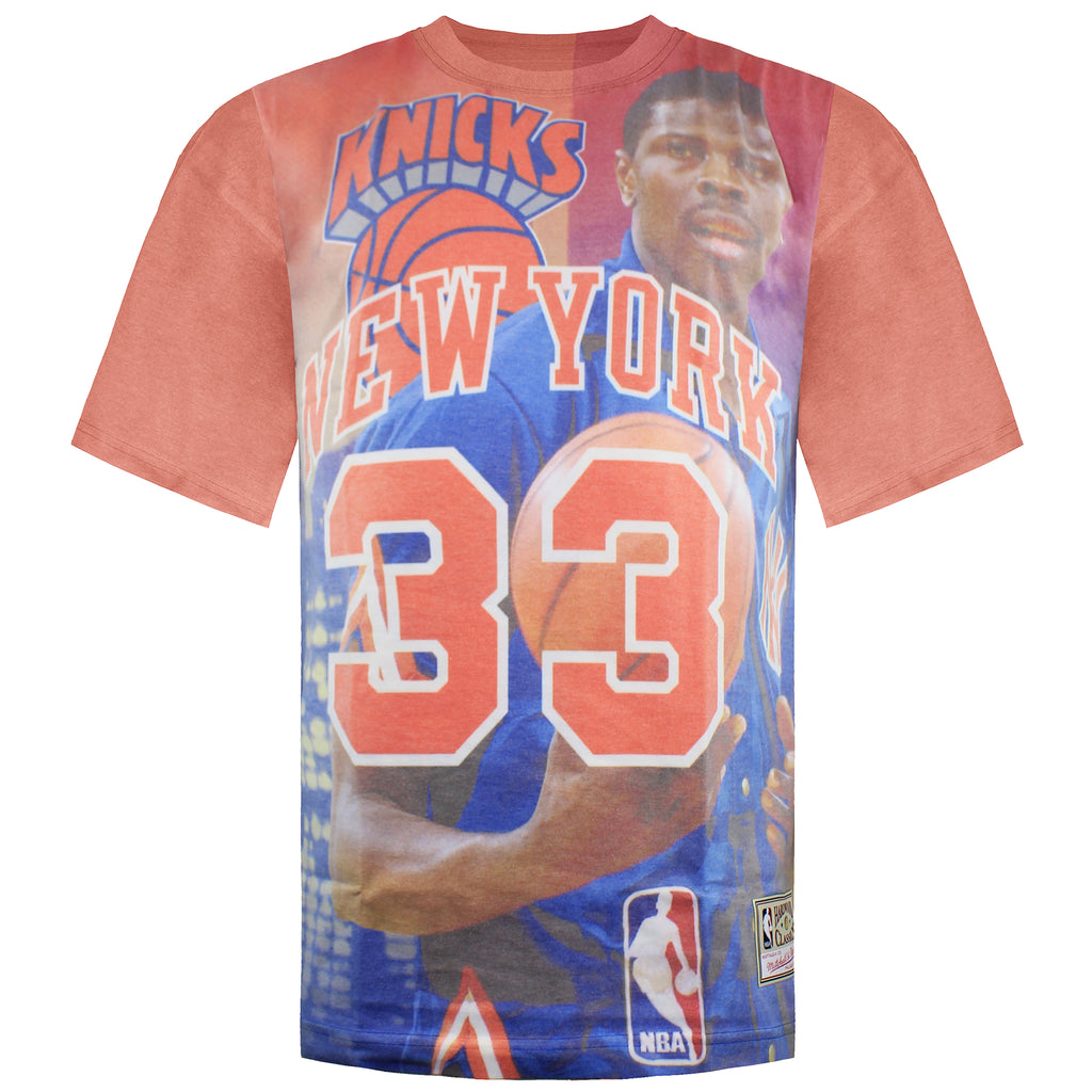 Mitchell & Ness NY Knicks Patrick Ewing 33 Mens T-Shirt