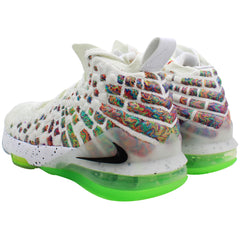 Nike Lebron XVII Kids White Trainers