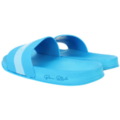 Born Rich Aurelio Mens Turquoise Sliders