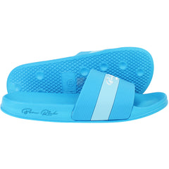 Born Rich Aurelio Mens Turquoise Sliders