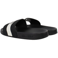 Born Rich Aurelio Mens Black Sliders