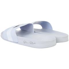 Born Rich Aurelio Mens Light Blue Sliders