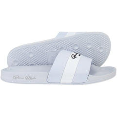 Born Rich Aurelio Mens Light Blue Sliders
