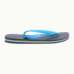 Havaianas Brazil Logo Mens Navy Flip-Flops NO BOX