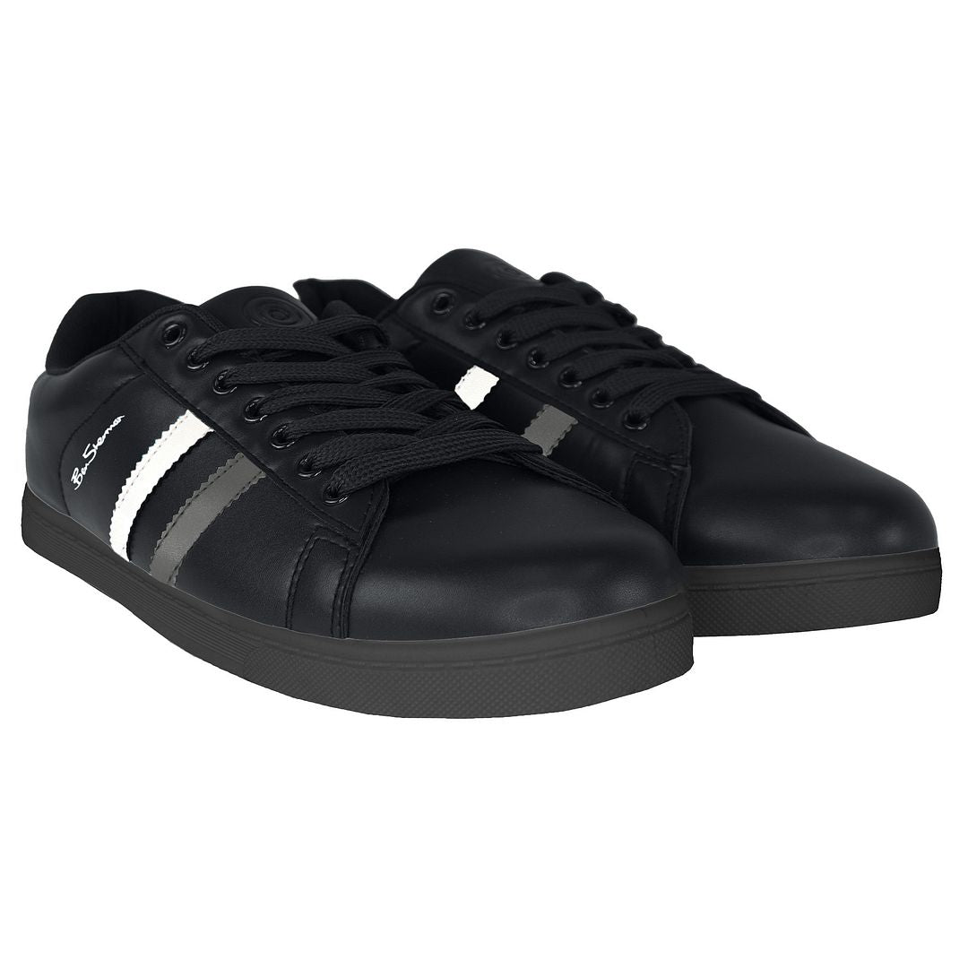 Ben Sherman Gustavo II Mens Black Trainers