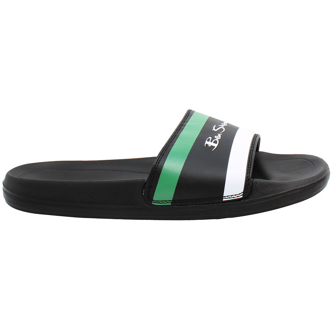 Ben Sherman Sidney Mens Black Flip-Flops