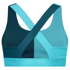 BoxRaw Lisa Womens Teal Sports Bra