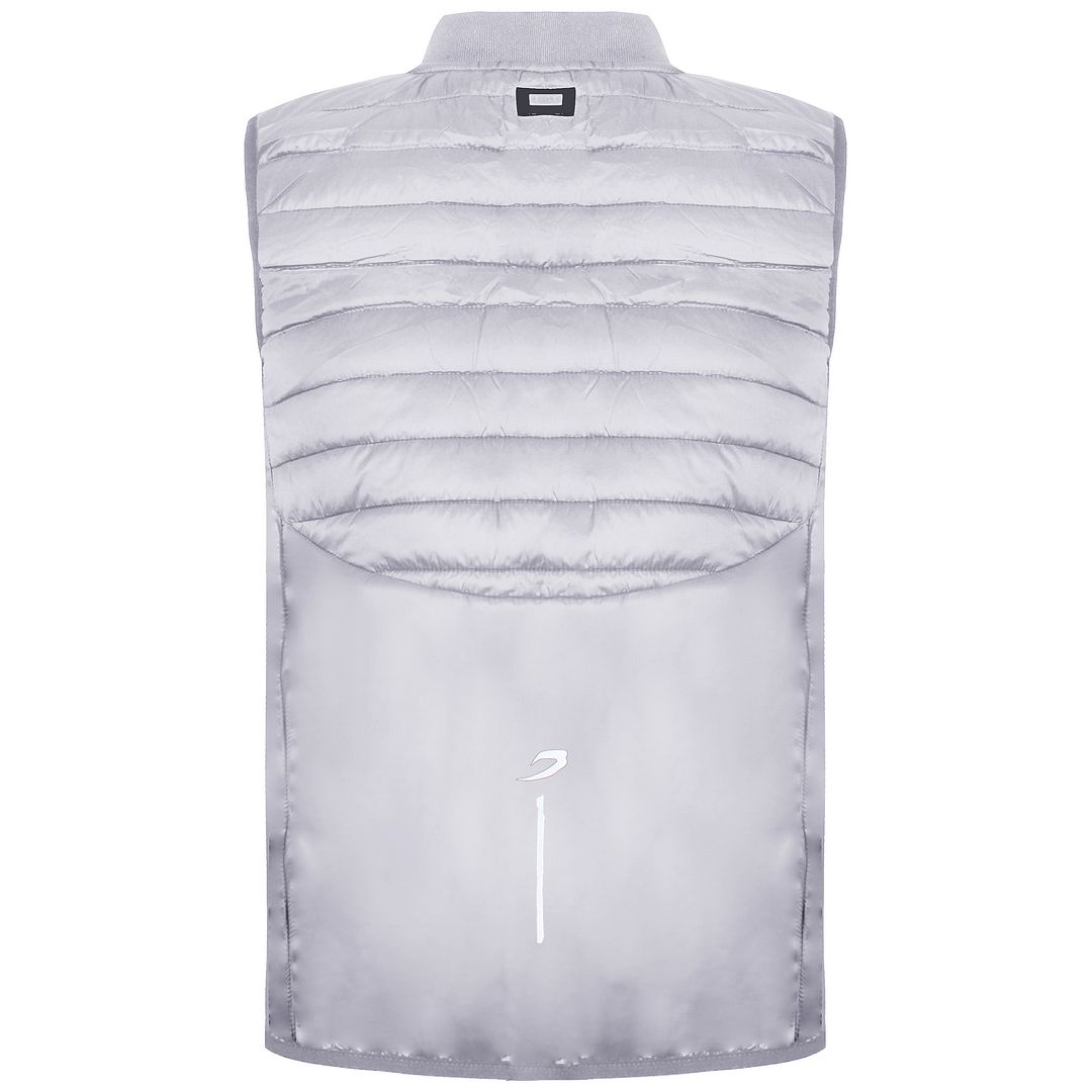 BoxRaw Nelson Mens Light Grey Gilet