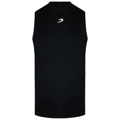 BoxRaw Saddler Compression Mens Black Tank Top