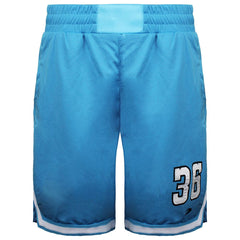 BoxRaw 36 by Teddy Mens Baby Blue Atlas Shorts