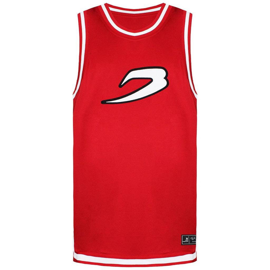 BoxRaw 36 by Teddy Mens Red Atlas Tank Top