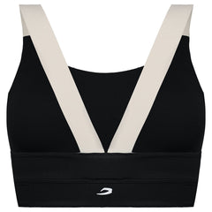 BoxRaw Alicia Womens Black Sports Bra