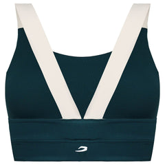 BoxRaw Alicia Womens Teal Sports Bra