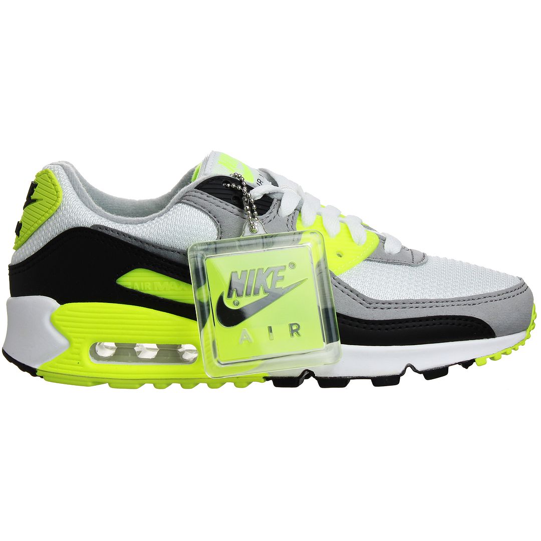 Nike Air Max 90 Womens White/Green Trainers