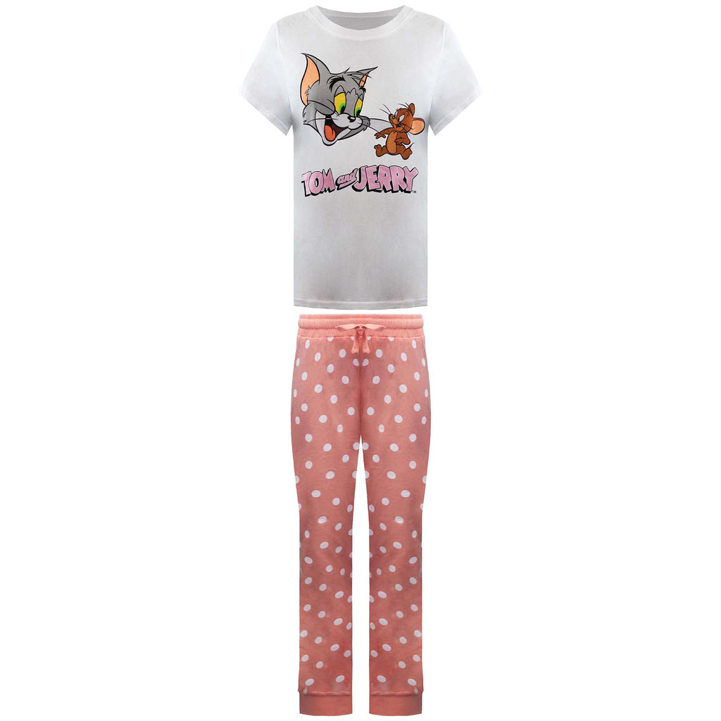 Warner Bros Tom & Jerry Womens Multicoloured Pyjama Set