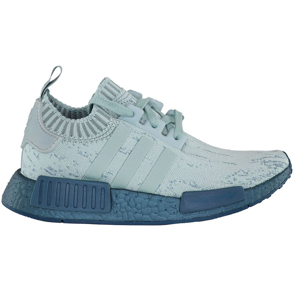 Adidas NMD_R1 Primeknit Womens Light Blue Trainers