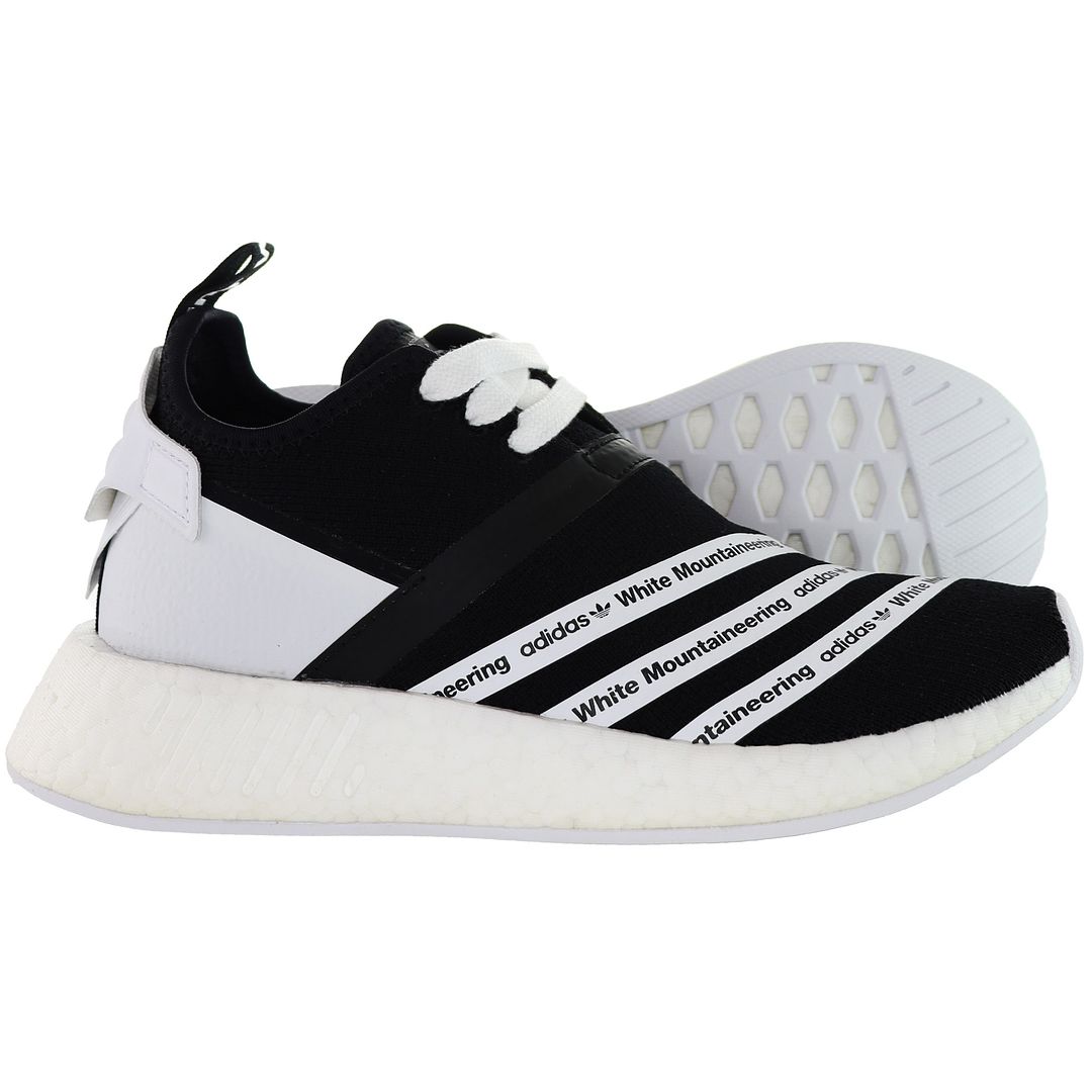 Adidas x Mountaineering NMD R2 Mens Black Trainers