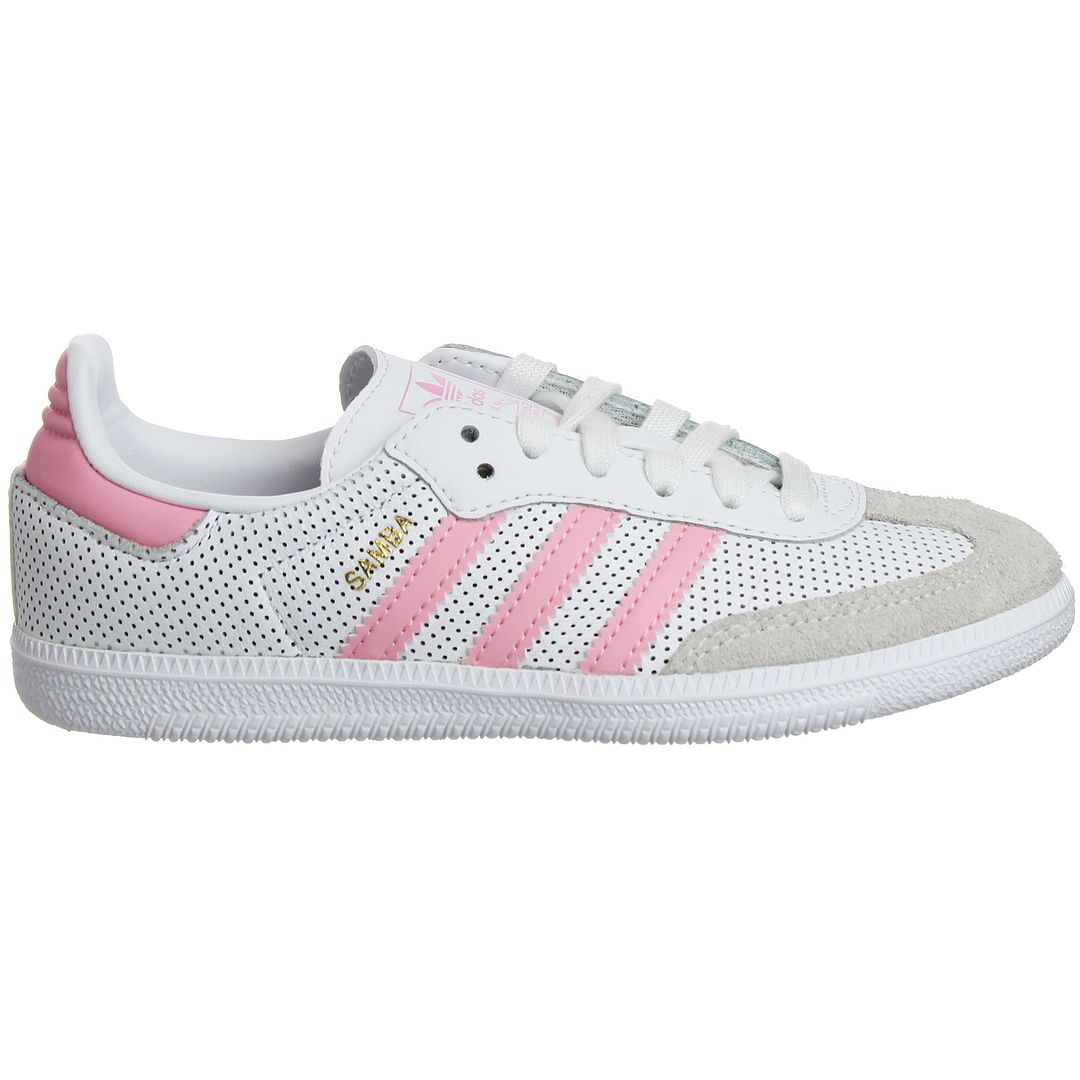 Adidas Samba OG Kids White/Pink Trainers