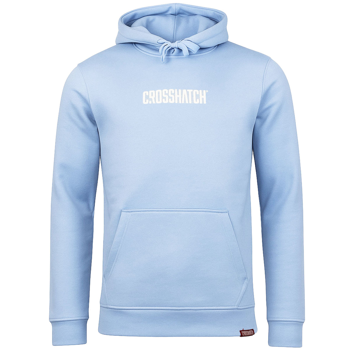 Crosshatch Bellmant Mens Light Blue Hoodie