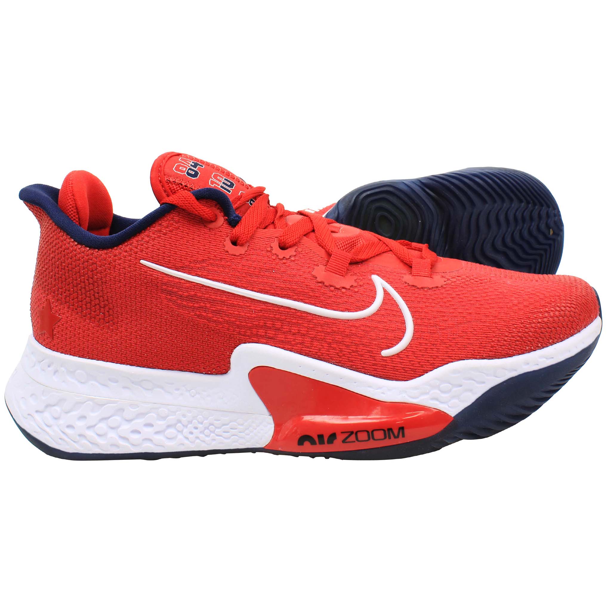 Nike Air Zoom BB NXT Mens Red Basketball Shoes