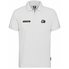 Starter Falcon Short Sleeve Collared White Mens Polo Shirt CPE00038 WHITE