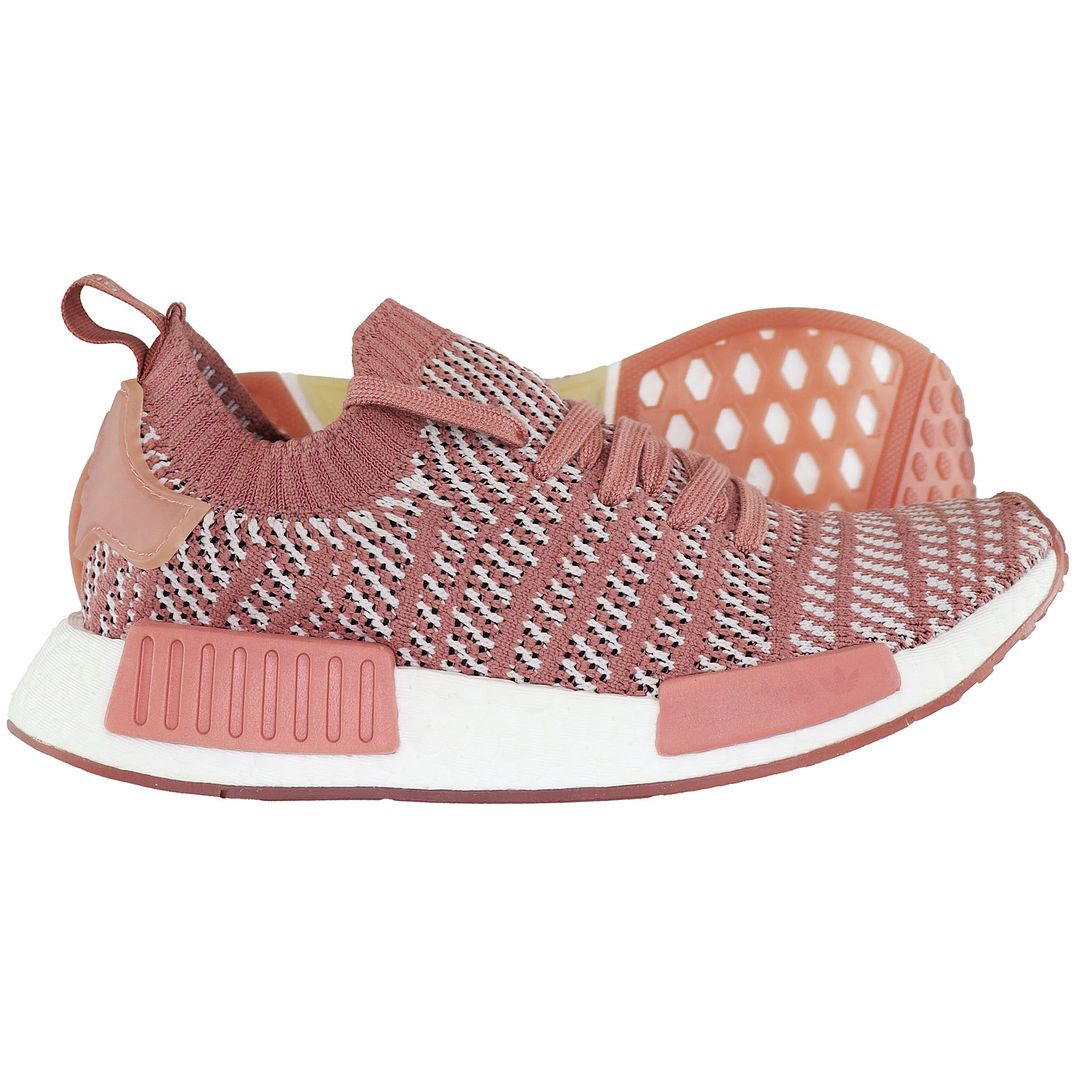 Adidas NMD_R1 STLT Primeknit Womens Pink Trainers