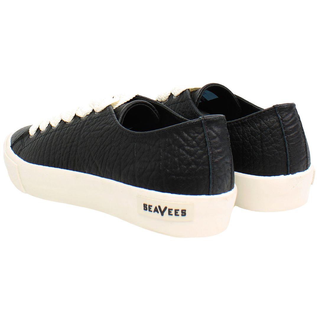 Seavees Crosby Womens Black Plimsolls