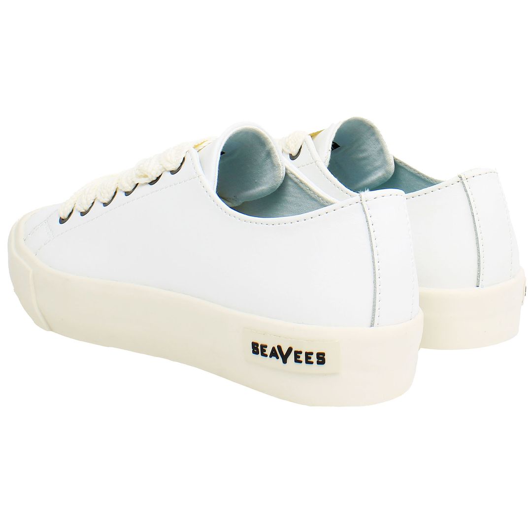 Seavees Crosby Womens White Plimsolls