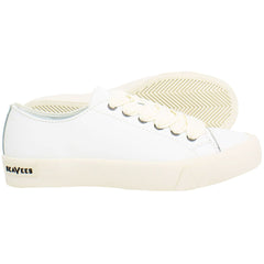 Seavees Crosby Womens White Plimsolls