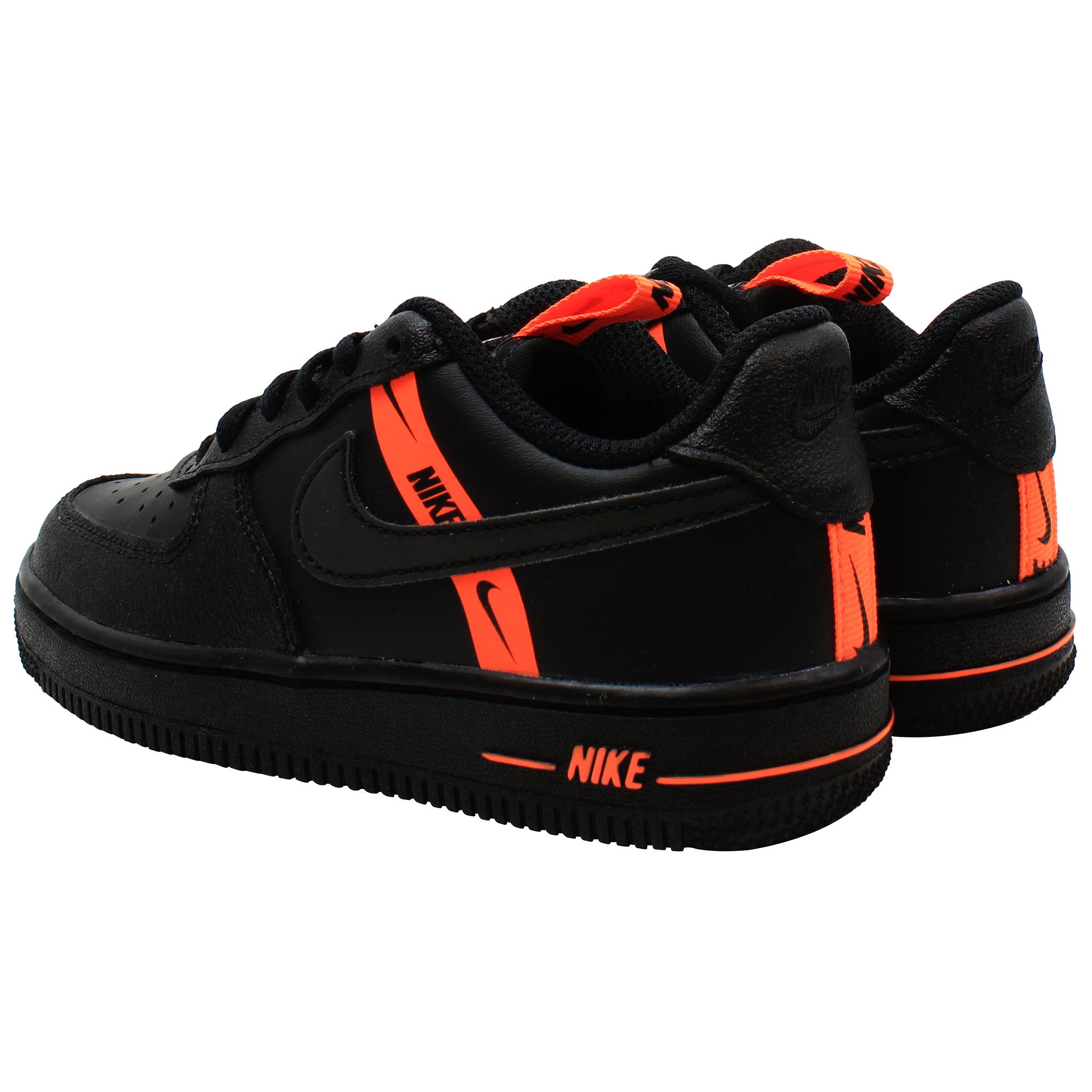 Nike Force 1 LV8 KSA Kids Black Trainers