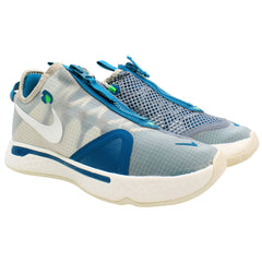 Nike PG 4 EP "PCG-String" Mens Grey/Blue Basketball Shoes