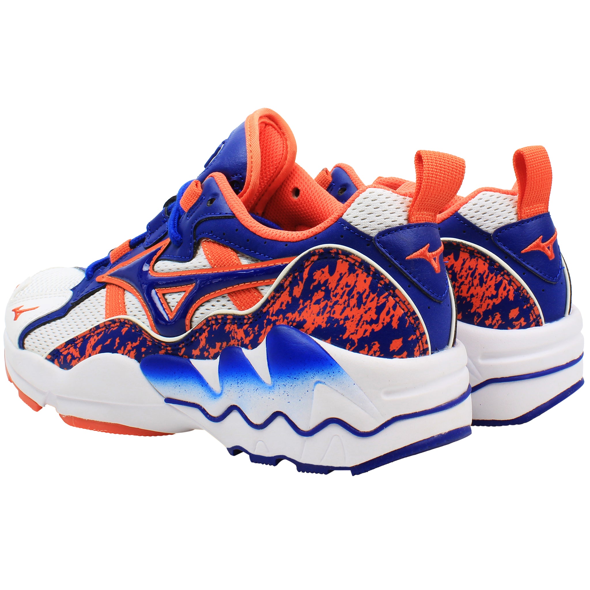 Mizuno Wave Rider 1 Mens White/Blue Trainers