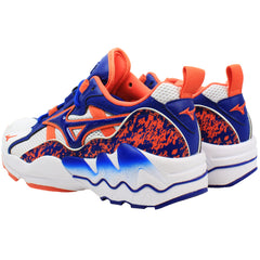 Mizuno Wave Rider 1 Mens White/Blue Trainers