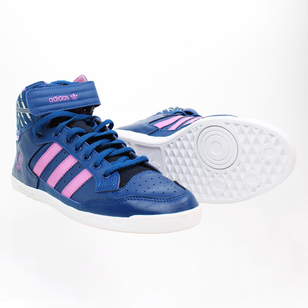 Adidas Centenia Hi Kids Blue Trainers NO BOX