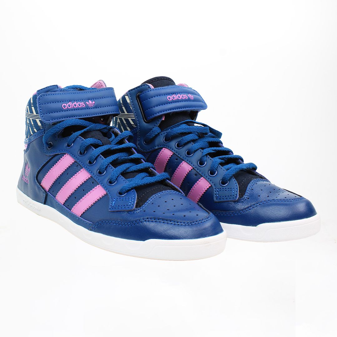 Adidas Centenia Hi Kids Blue Trainers NO BOX