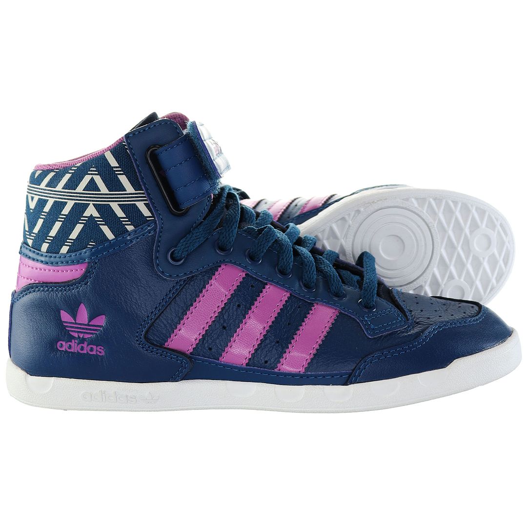 Adidas Centenia Hi Kids Blue Trainers