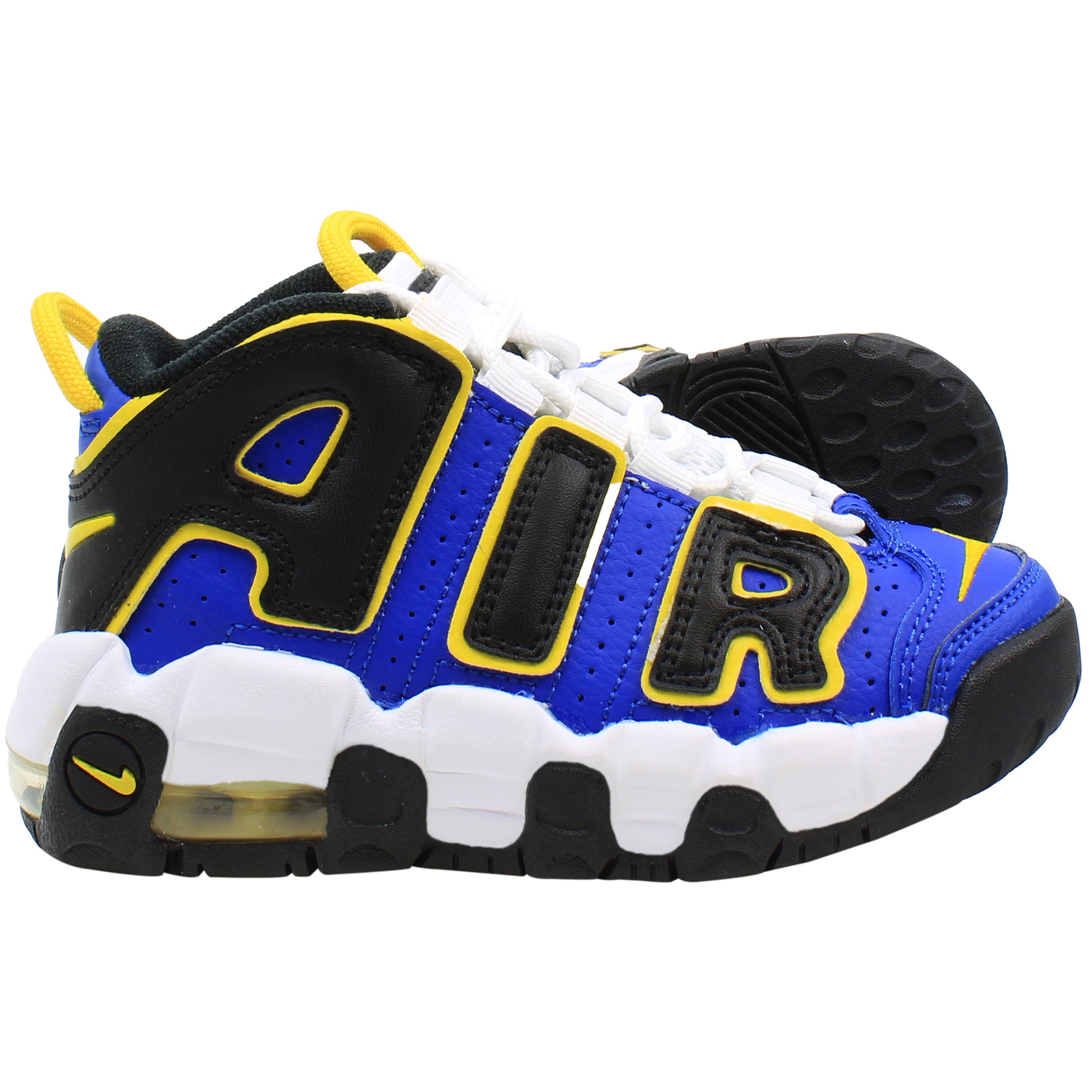 Nike Air More Uptempto PS Kids Blue/Black Trainers