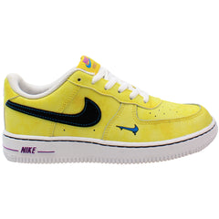 Nike Force LV8 3 Kids Yellow Trainers