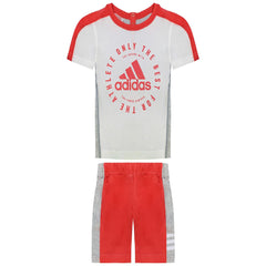 Adidas Summer Kids White/Orange Set