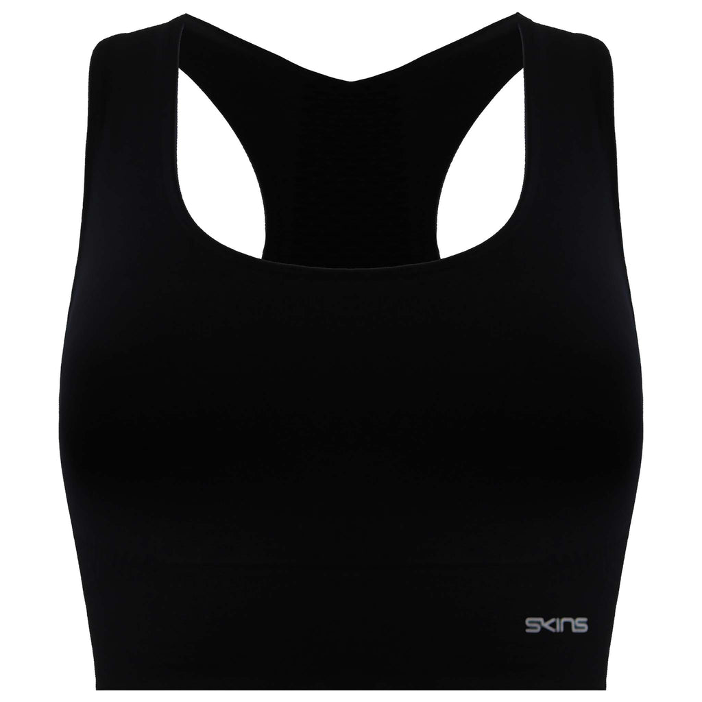 Skins DNAmic Base Womens Black Sports Bra