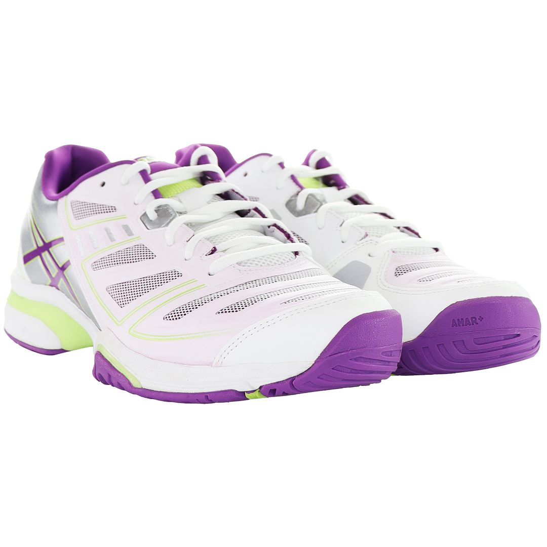 Asics Gel-Solution Lyte 2 Womens White Tennis Trainers