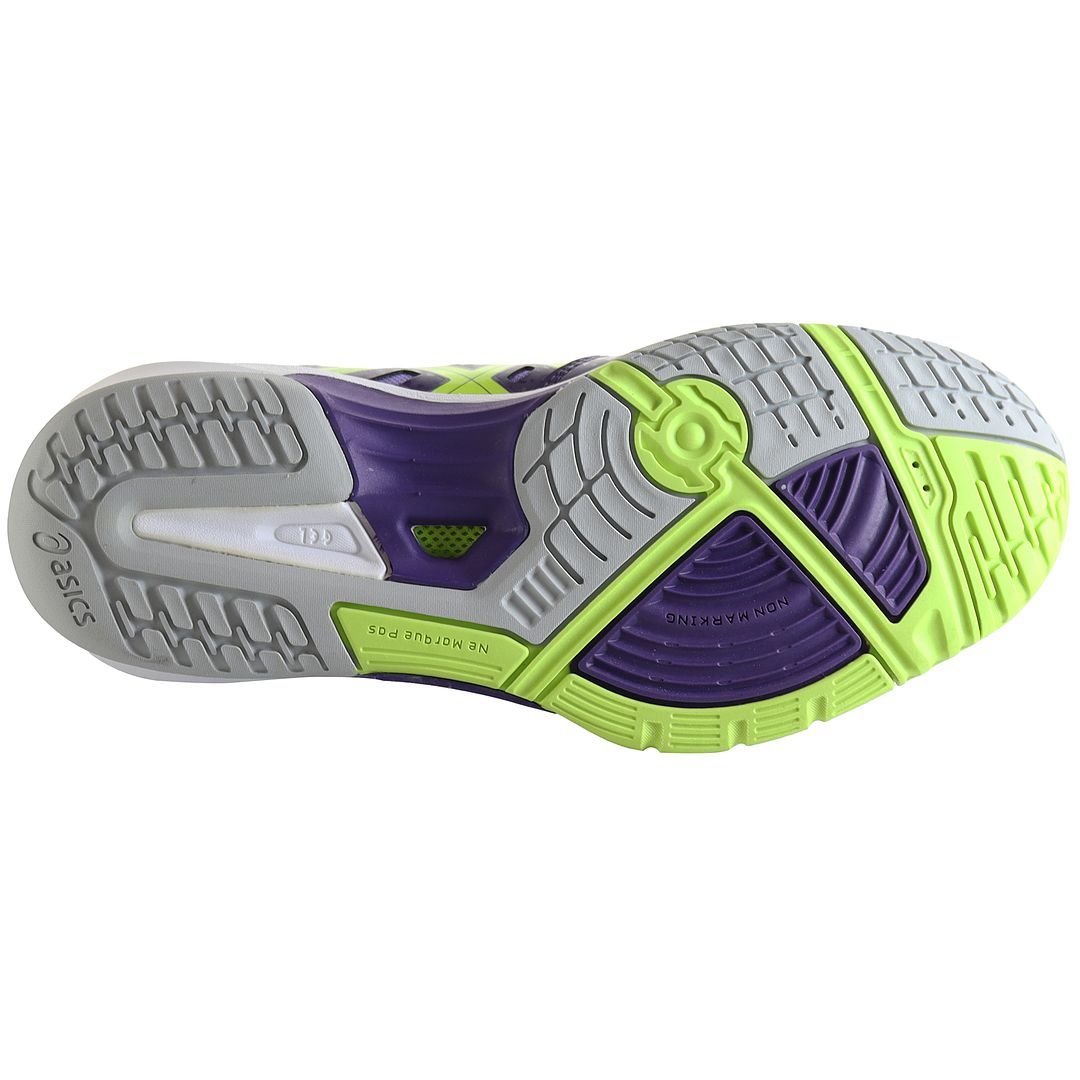 Asics Gel-Fastball Womens Purple/Green Trainers